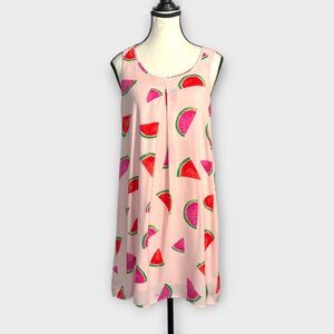 🦜 Le Kate Dress SMALL Pink Watermelon